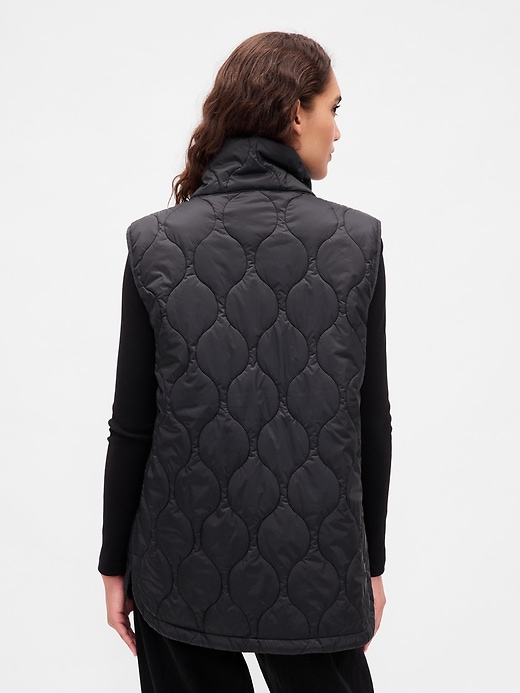 Recycled Lightweight Quilted Puffer Vest