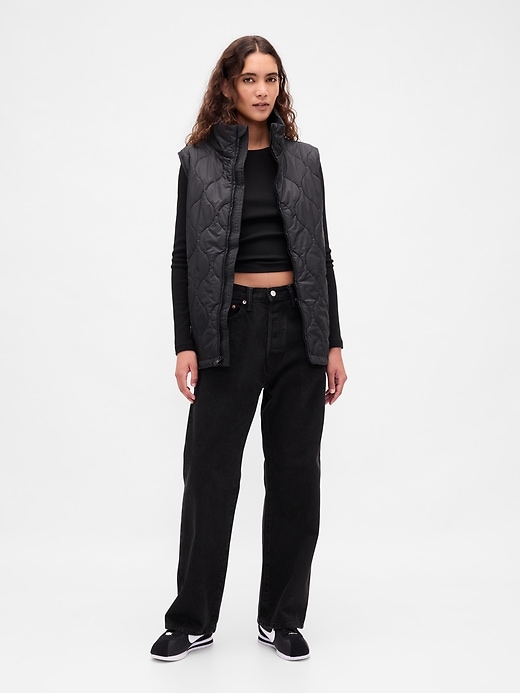 Recycled Lightweight Quilted Puffer Vest