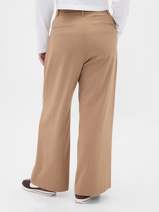 Image number 6 showing, 365 High Rise Brushed Twill Pleated Trousers