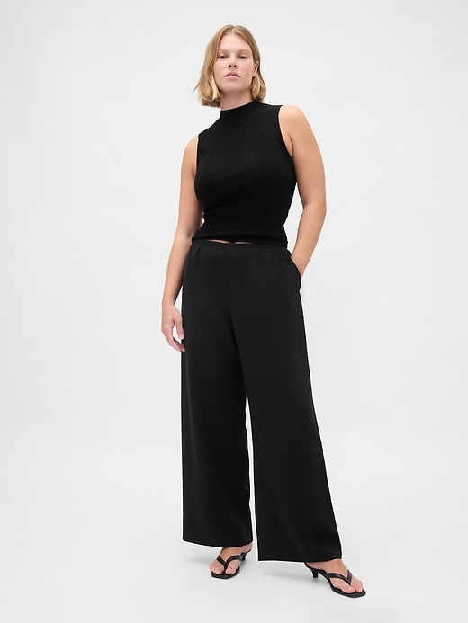 Easy Wide-Leg Pants