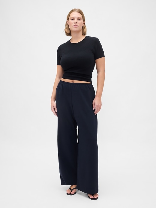 Image number 5 showing, Easy Wide-Leg Pants