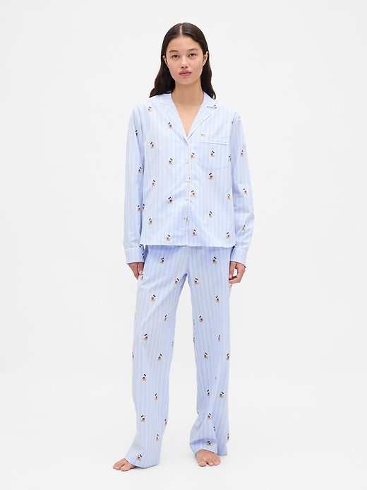 L'image numéro 1 présente Pantalon de pyjama en popeline Gap × Disney