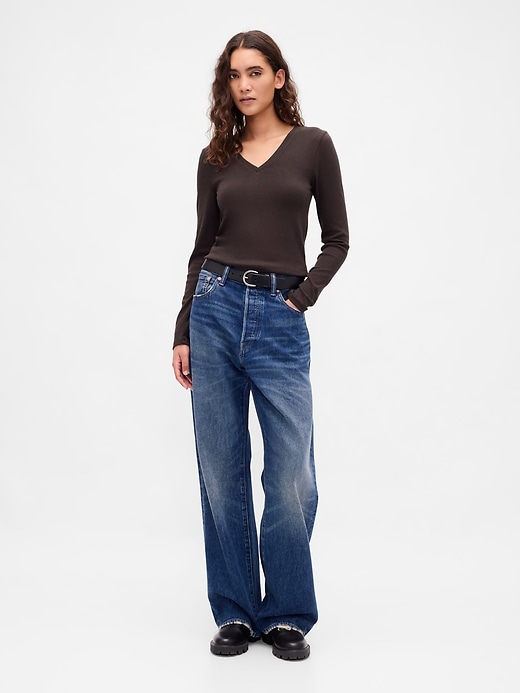 Image number 2 showing, Modern V-Neck T-Shirt