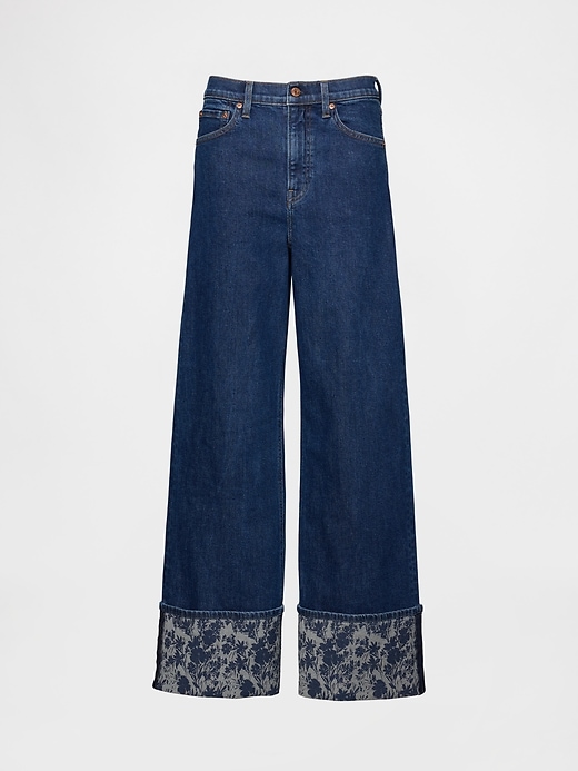 Image number 7 showing, High Rise Stride Wide-Leg Jeans