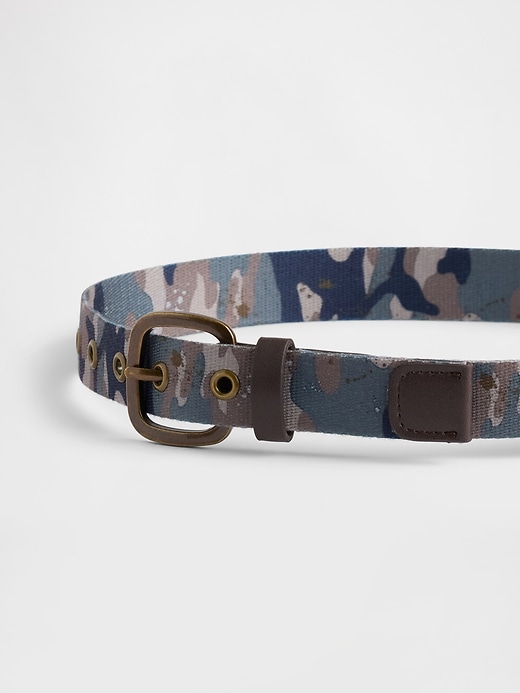Image number 2 showing, Kids Camo Webbed Belt