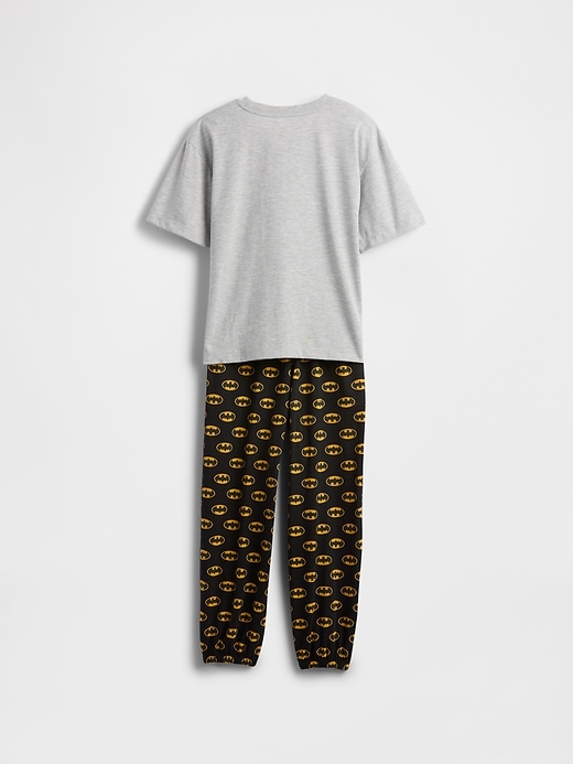 Image number 2 showing, Kids Batman Recycled PJ Jogger Set