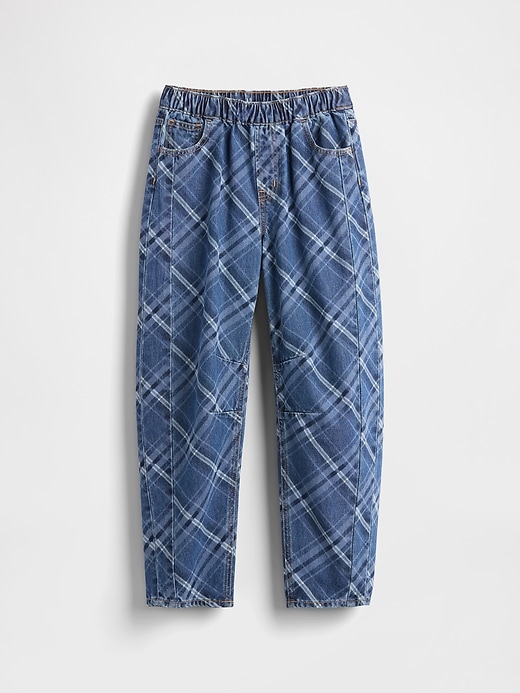 Image number 2 showing, Kids High Rise Easy Barrel Jeans