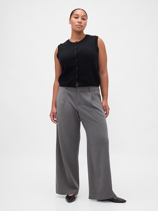 Image number 5 showing, 365 Low Rise Brushed Twill Pleated Trousers