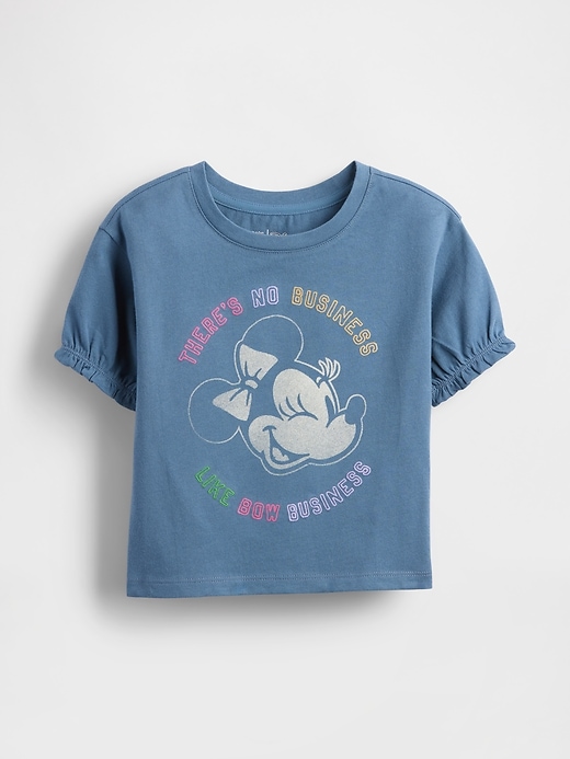 Image number 1 showing, Gap × Disney Baby & Toddler Ruffle-Sleeve T-Shirt