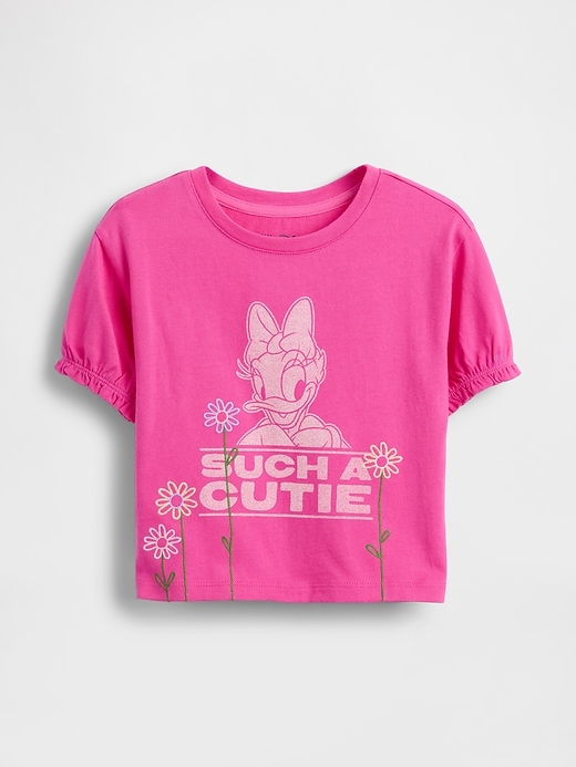 Image number 1 showing, Gap × Disney Baby & Toddler Ruffle-Sleeve T-Shirt