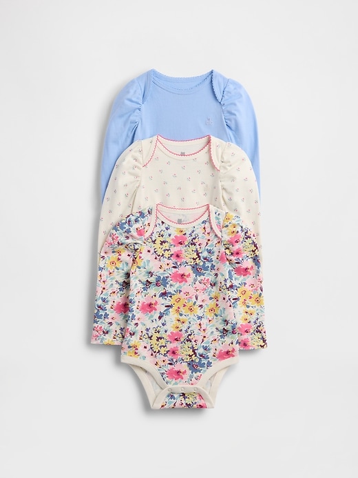 Image number 1 showing, Baby First Favorites Organic Cotton Bodysuit (3-Pack)