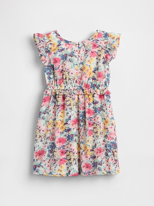 Image number 3 showing, Baby & Toddler Smocked Ruffle Dress