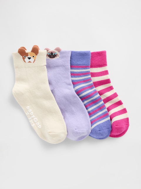 Baby & Toddler Quarter Crew Socks