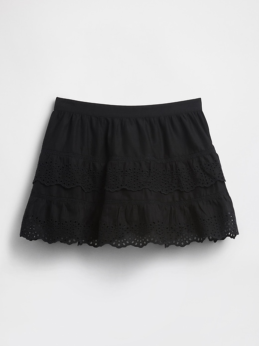 Image number 6 showing, Eyelet Ruffle Mini Skort