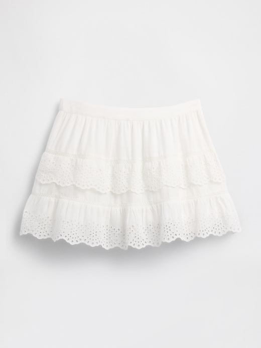 Image number 6 showing, Eyelet Ruffle Mini Skort