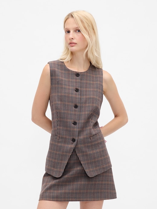 Image number 1 showing, High-Neck Vest