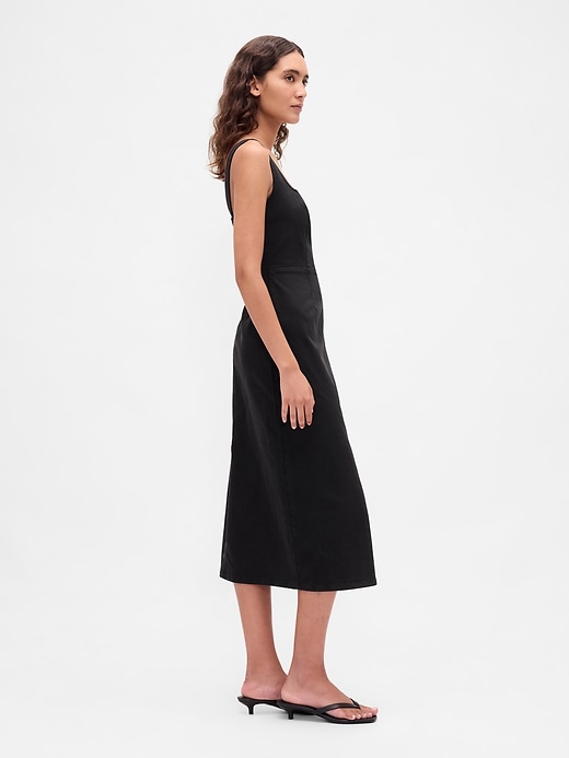 Image number 3 showing, Denim Bodycon Midi Dress