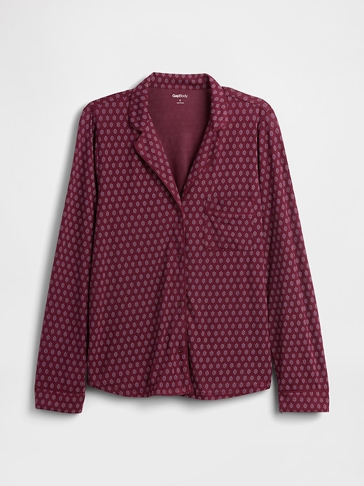 Image number 5 showing, Softest Modal PJ Shirt