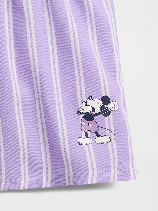 Image number 4 showing, Gap × Disney Kids Recycled Flannel PJ Boxer Shorts