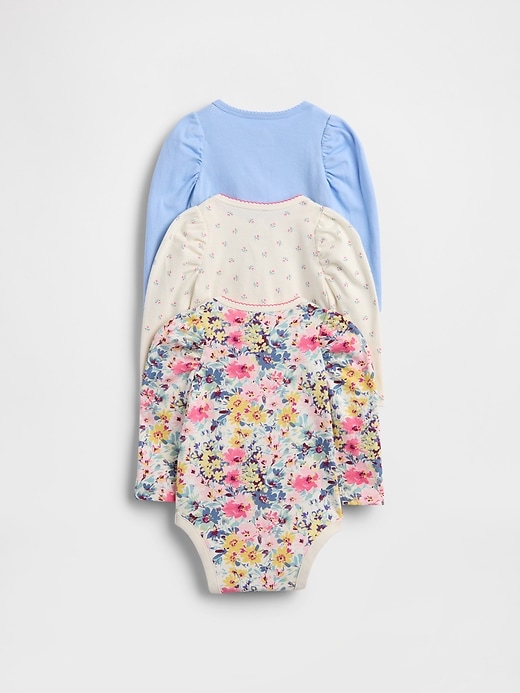 Image number 2 showing, Baby First Favorites Organic Cotton Bodysuit (3-Pack)