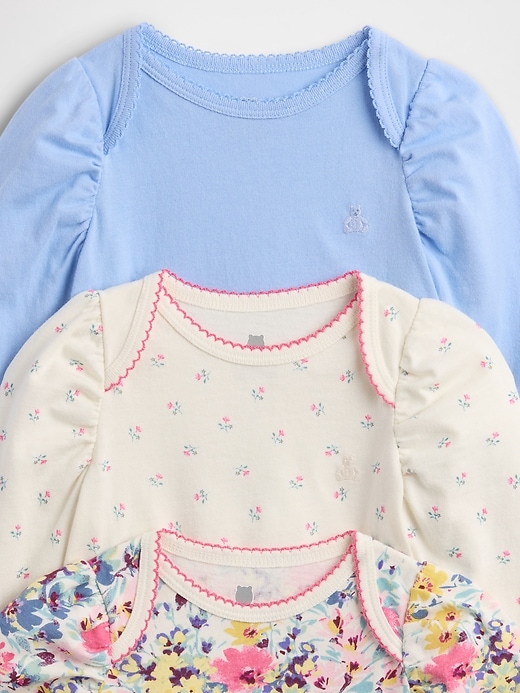 Image number 3 showing, Baby First Favorites Organic Cotton Bodysuit (3-Pack)