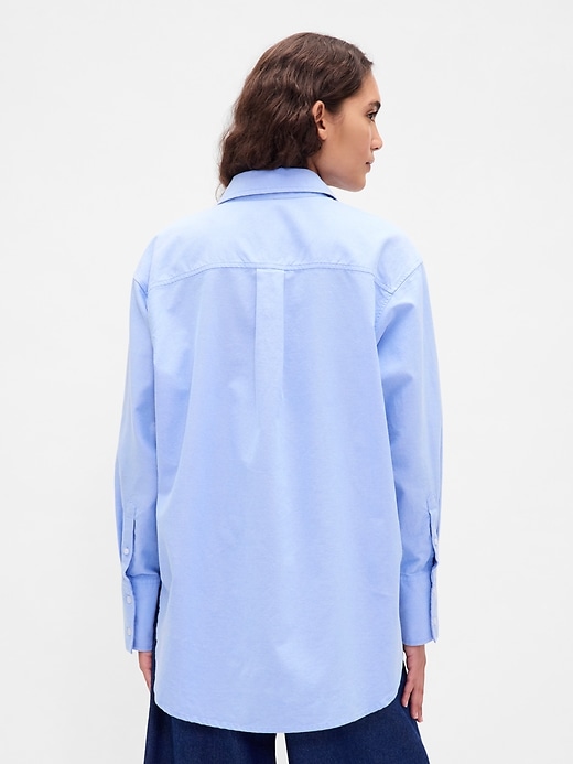 Image number 3 showing, Organic Cotton Oxford Big Shirt