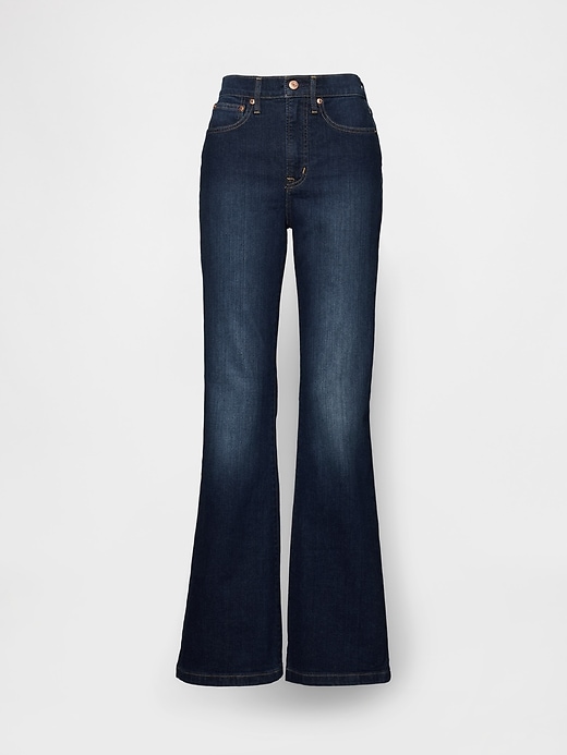 Image number 7 showing, High Rise '70s Flare Jeans