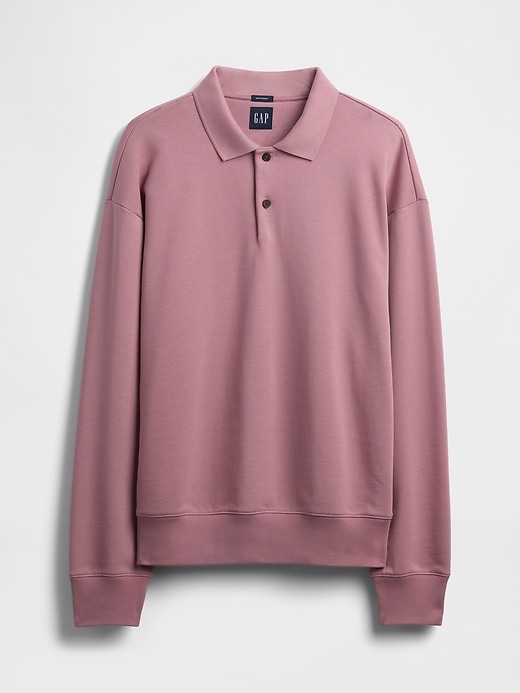 Image number 5 showing, Heavyweight Oversized Polo Sweatshirt