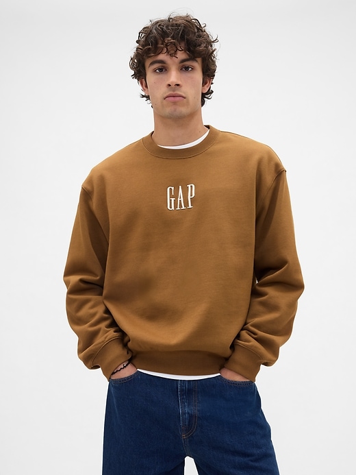 Image number 1 showing, Heavyweight Oversized Logo Sweatshirt