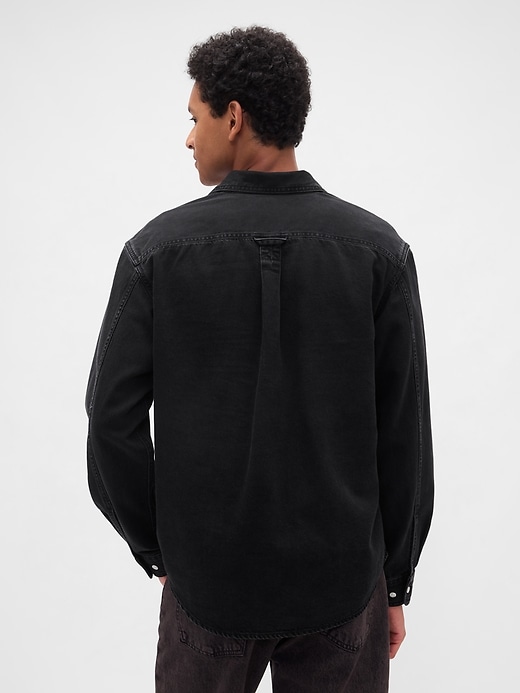 Image number 3 showing, UltraSoft Denim Relaxed Shirt