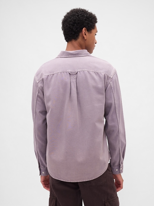 Image number 3 showing, UltraSoft Denim Relaxed Shirt