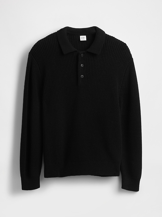 Image number 2 showing, Kids Polo Sweater