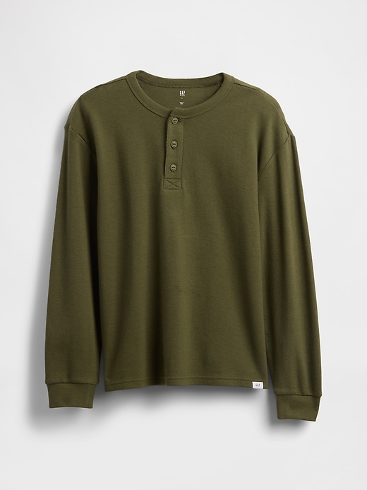 Kids Relaxed Henley T-Shirt | Gap