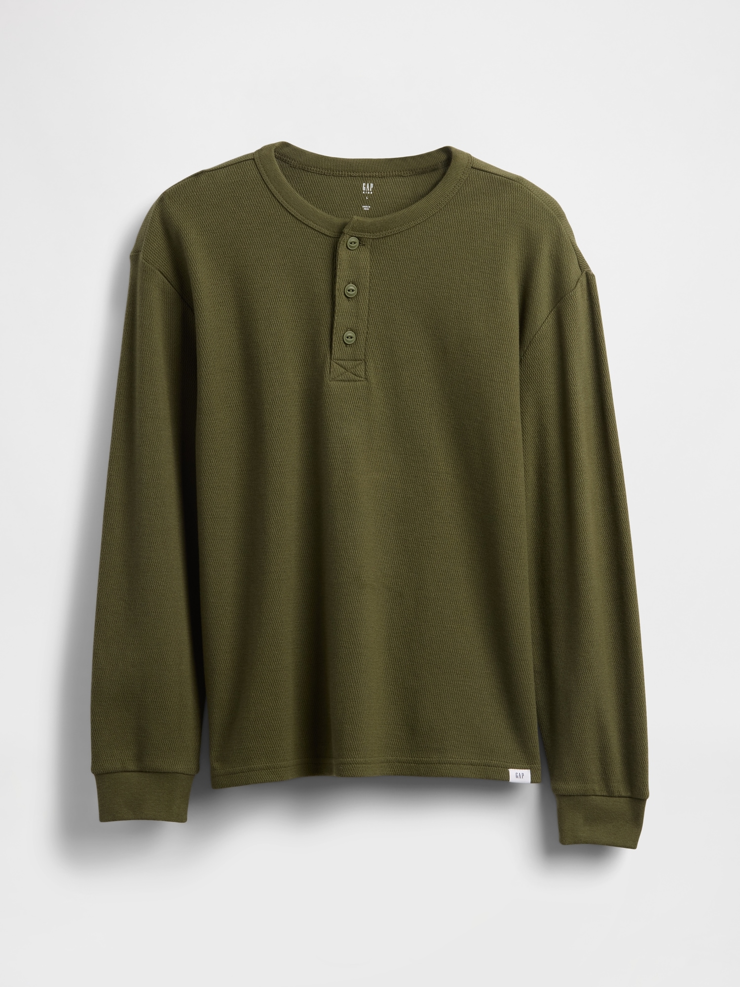 Kids Relaxed Henley T-Shirt