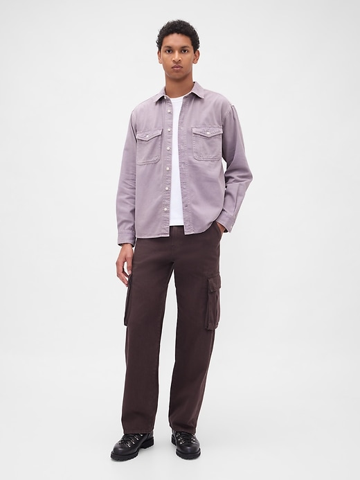 Image number 2 showing, UltraSoft Denim Relaxed Shirt