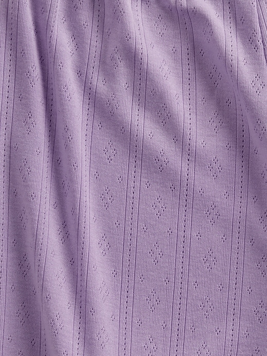 Image number 4 showing, Kids Recycled Pointelle Tank PJ Set