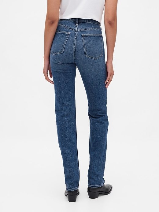 Image number 4 showing, High Rise ’90s Slim Straight Jeans