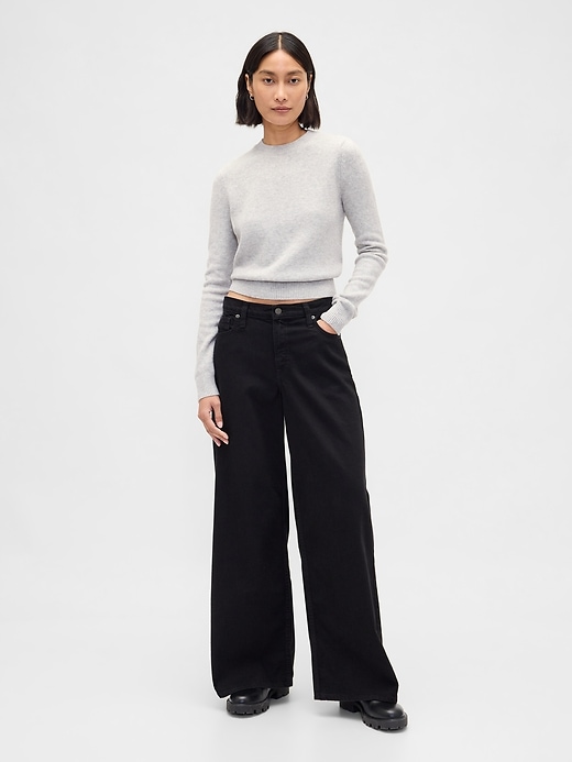 Image number 2 showing, CashSoft Crewneck Sweater