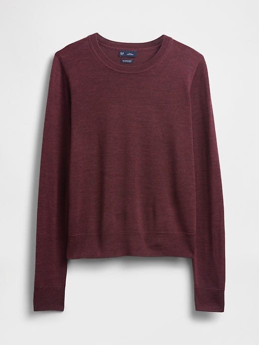 Image number 5 showing, 100% Merino Wool Crewneck Sweater
