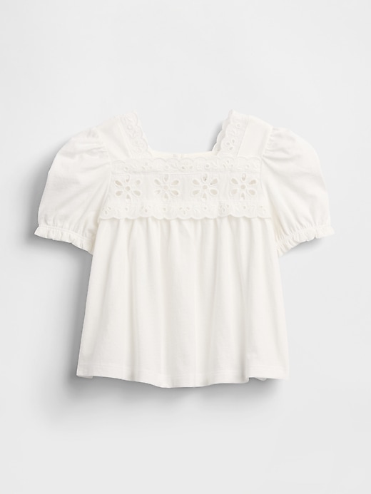 Image number 1 showing, Baby & Toddler Eyelet Top