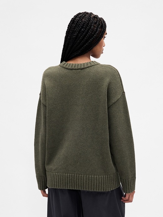 100% Cotton Oversized Sweater | Gap