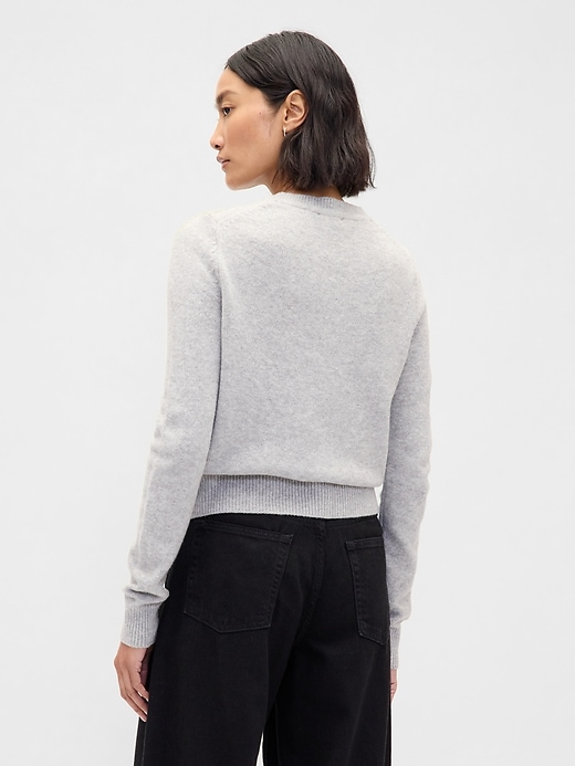 Image number 3 showing, CashSoft Crewneck Sweater