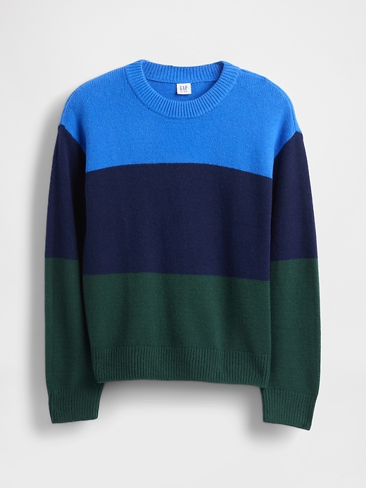Image number 2 showing, Kids CashSoft Relaxed Crewneck Sweater