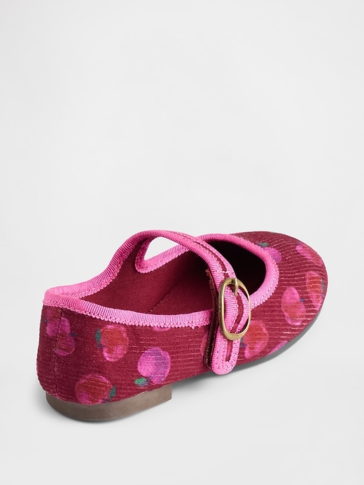 Image number 4 showing, Toddler Corduroy Mary Jane Flats