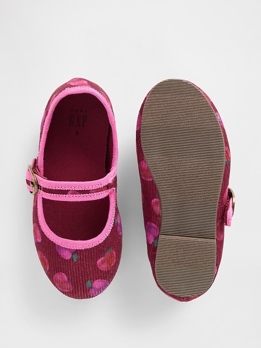 Image number 3 showing, Toddler Corduroy Mary Jane Flats
