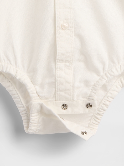 Image number 3 showing, Baby Oxford Bodysuit