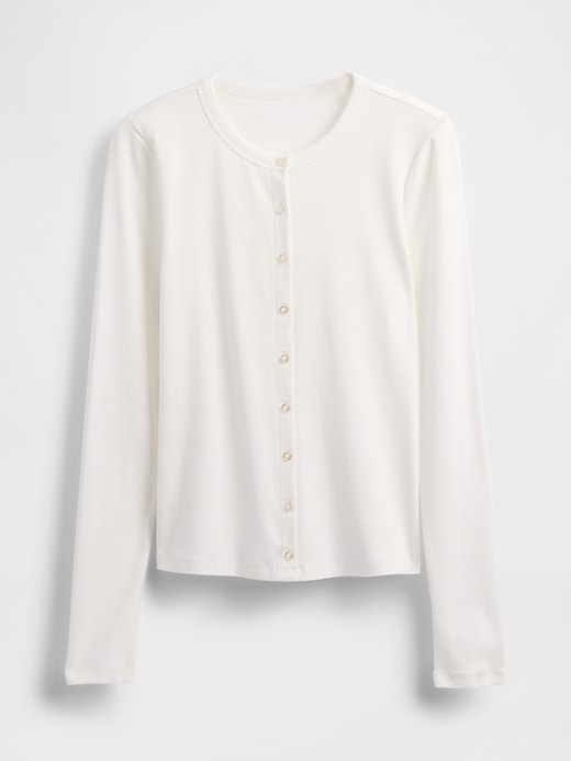 Image number 5 showing, Modern Crewneck Cardigan