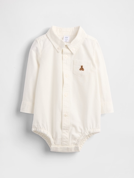 Image number 1 showing, Baby Oxford Bodysuit