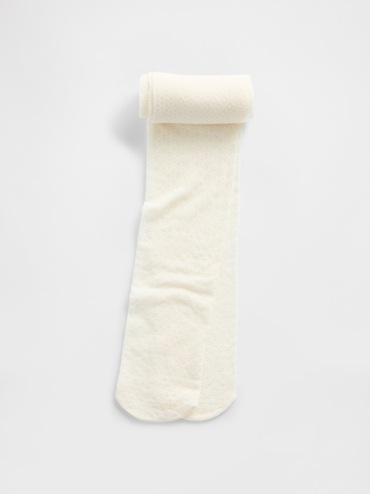 Image number 1 showing, Kids Sheer Pointelle Tights