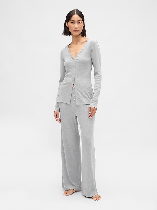 Image number 2 showing, Mini Rib PJ Cardigan